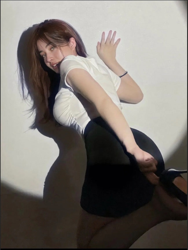 Soft TPE Asian mini masturbator Rosè Lin material close-up